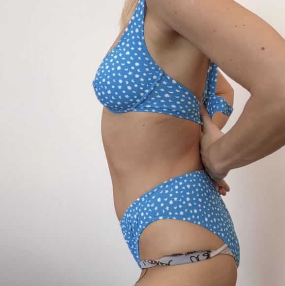 ❤️ers of Heavy Manners Mirror Palais original 90s bikini S/M - Picture 3 of 6